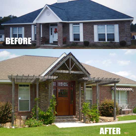 House comparison - fiberglass or wood exterior doors