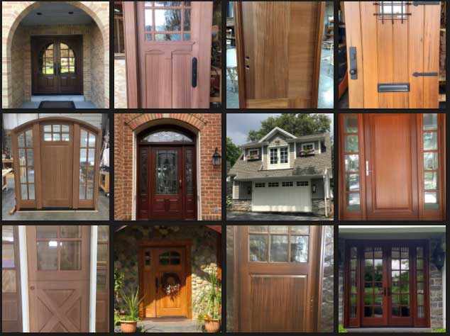Gallery of custom wood doors for homes