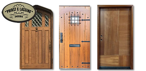 Phirst & Lassing custom wood door builders